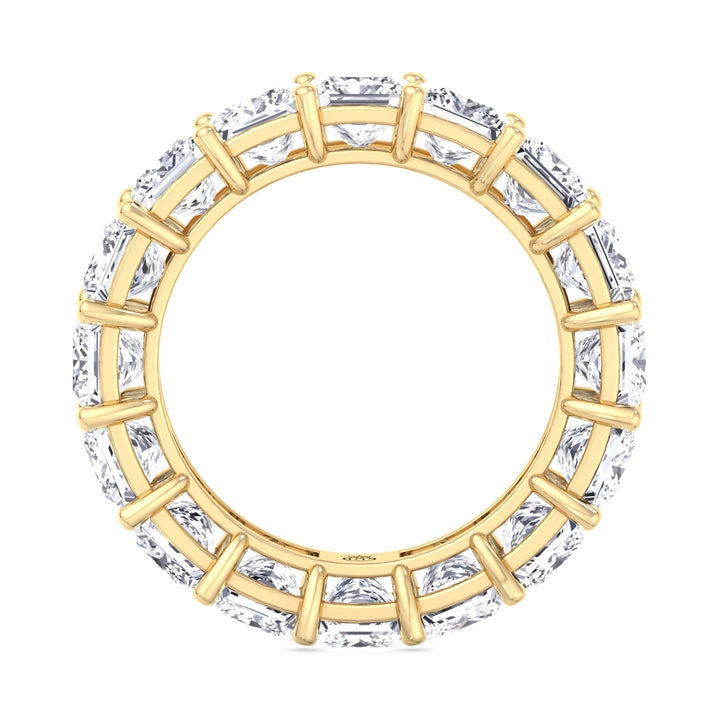 Princess Cut Eternity Band