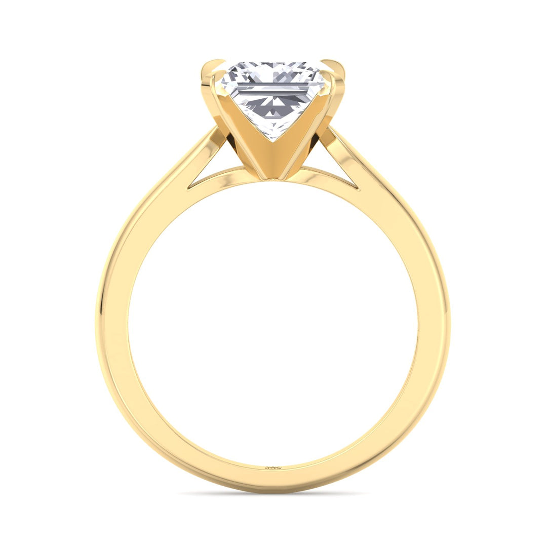 Princess Cut Solitaire Engagement Ring