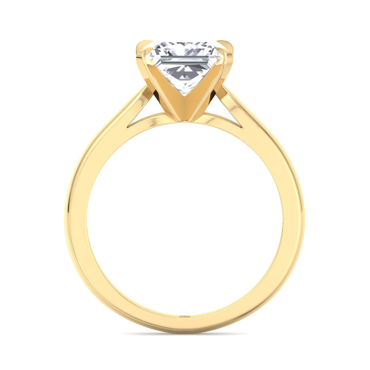 Princess Cut Solitaire Engagement Ring