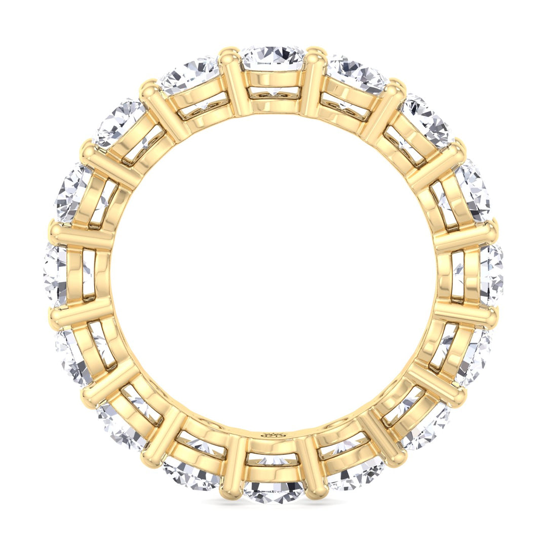 Classic Round Cut   Eternity Band