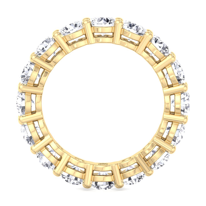 Classic Round Cut   Eternity Band