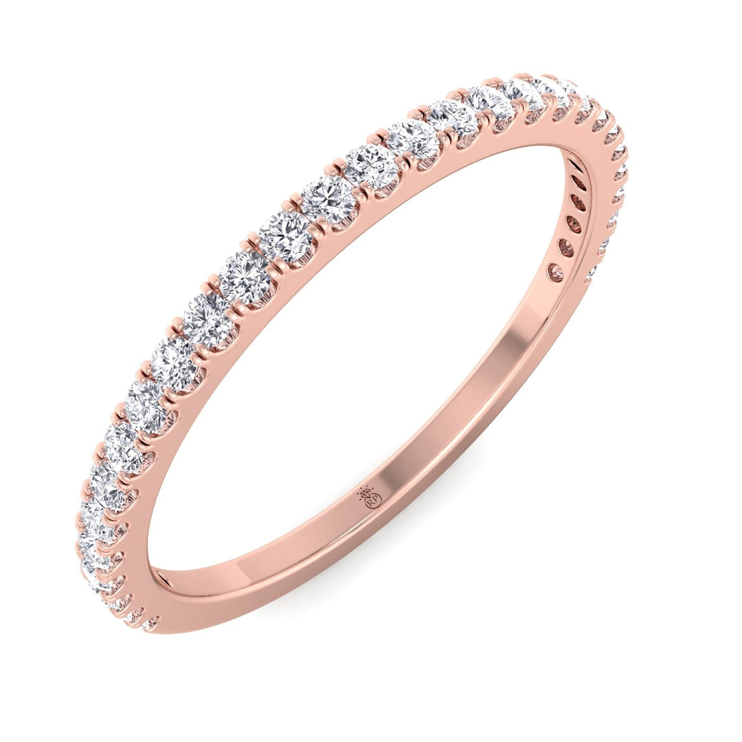 0.25ct Dainty Stackable Band
