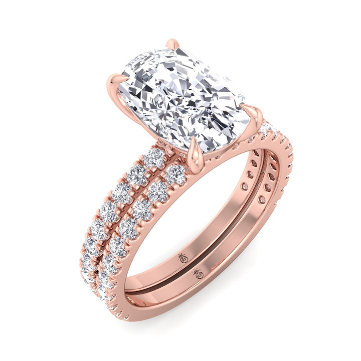 Matching Pave Wedding Band (0.29 CT)