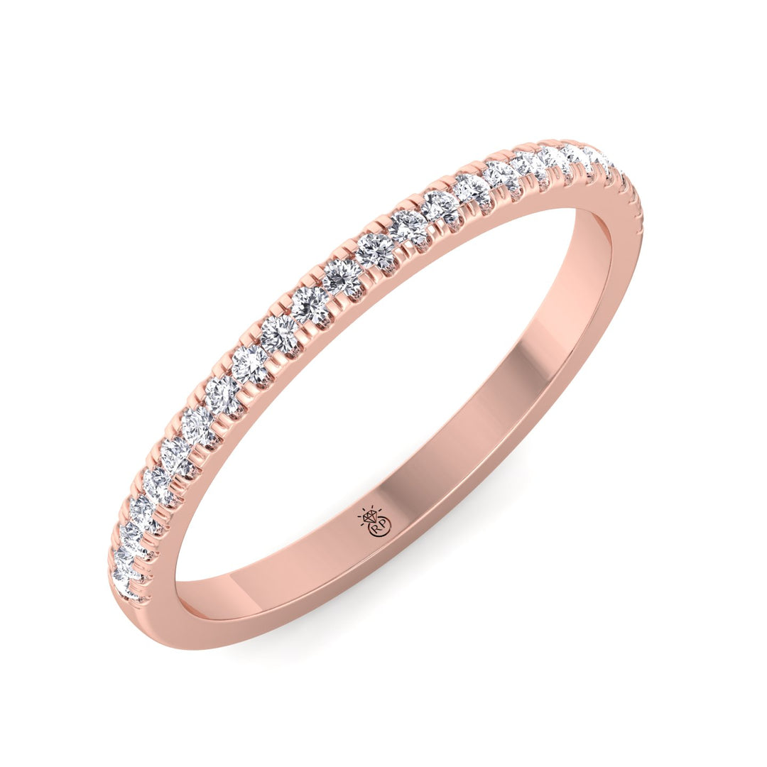 Wedding Band  (0.08 CT)