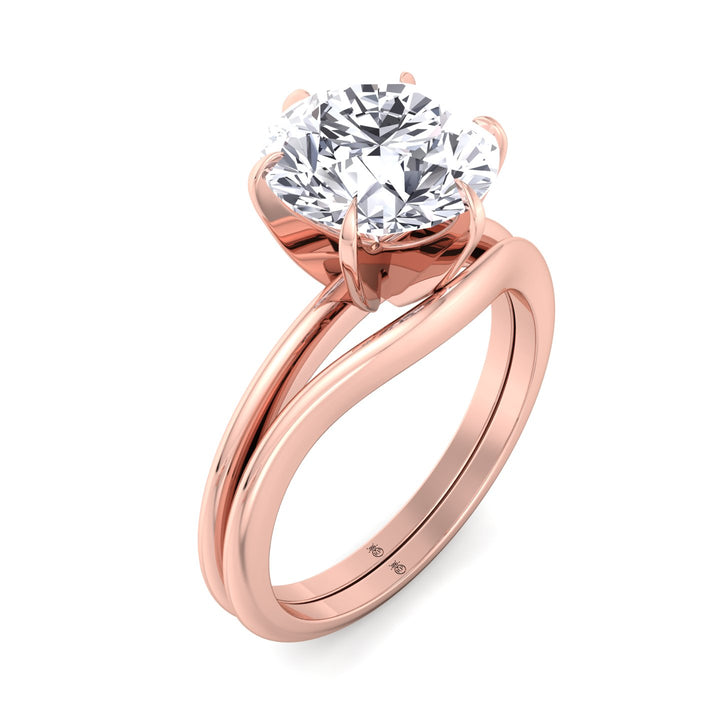 3mm Plain Wedding Band with Curve