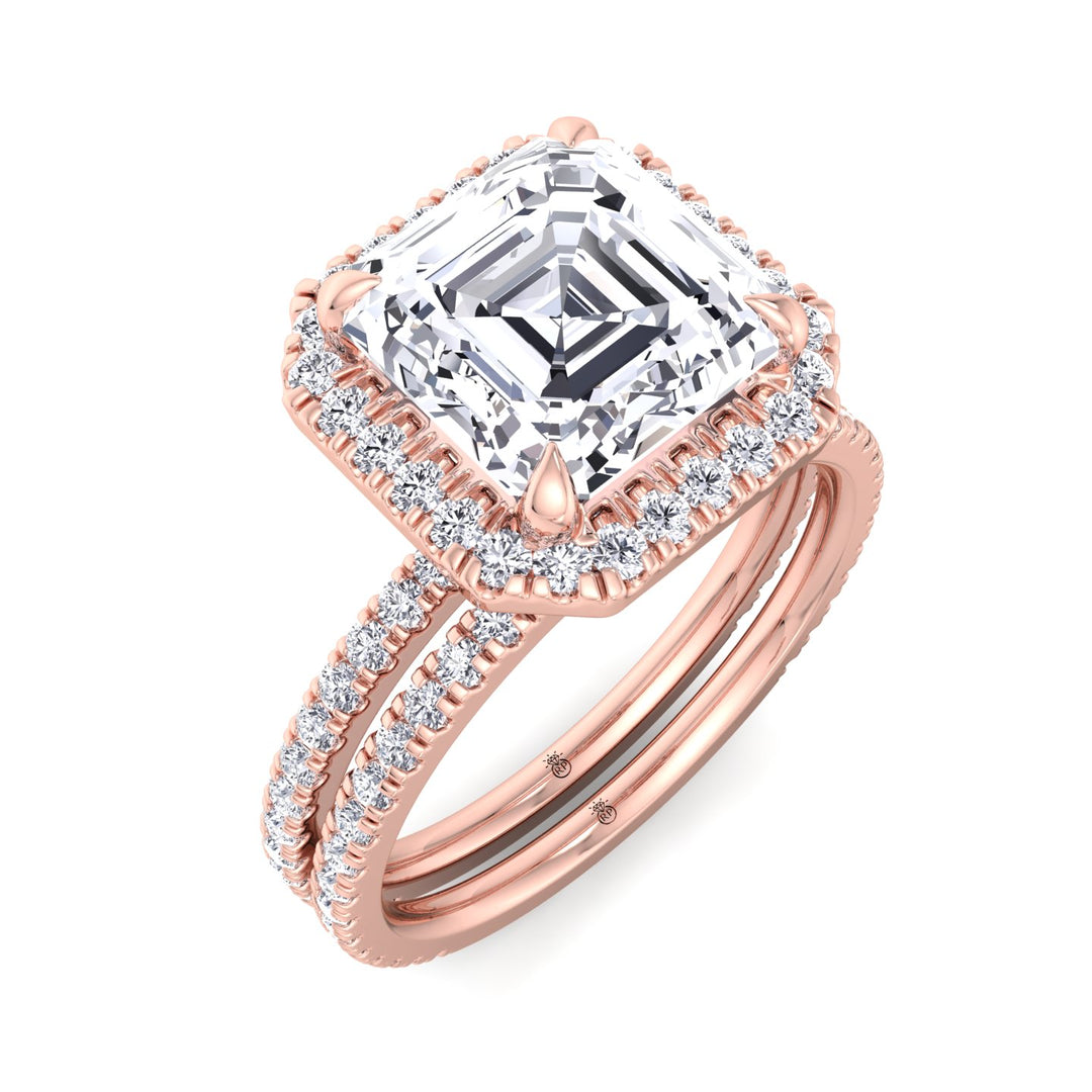 Matching Pave Wedding Band (0.34 CT)