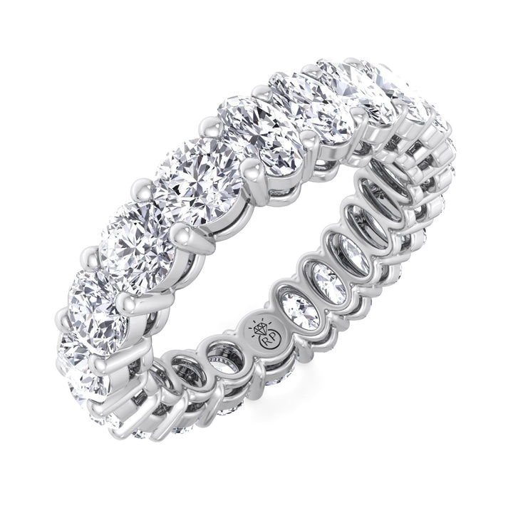 Double Shape - Oval &amp; Round Eternity Band
