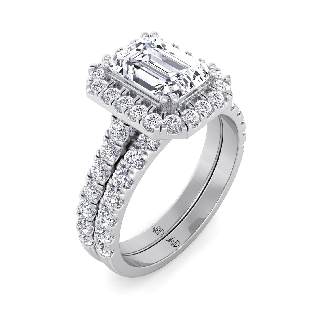 Matching Pave Wedding Band (0.47 CT)