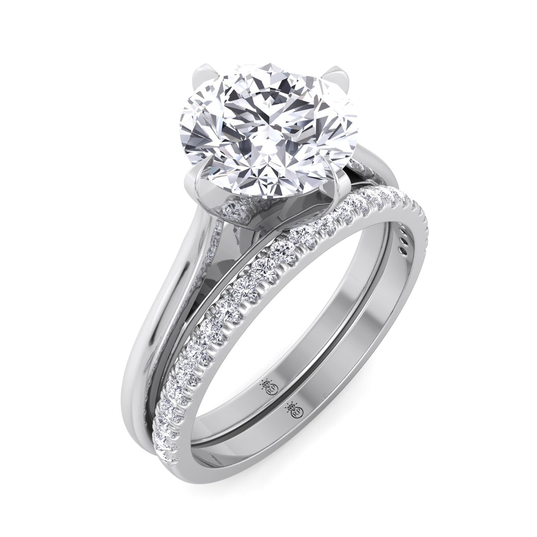 Pave Wedding Band (0.08 CT)