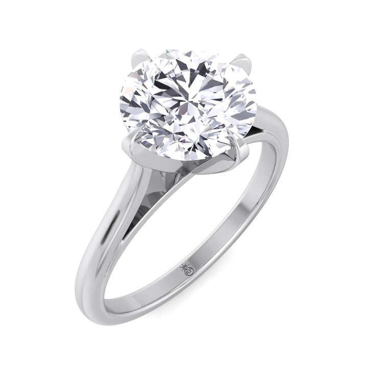 Round Cut Solitaire Engagement Ring