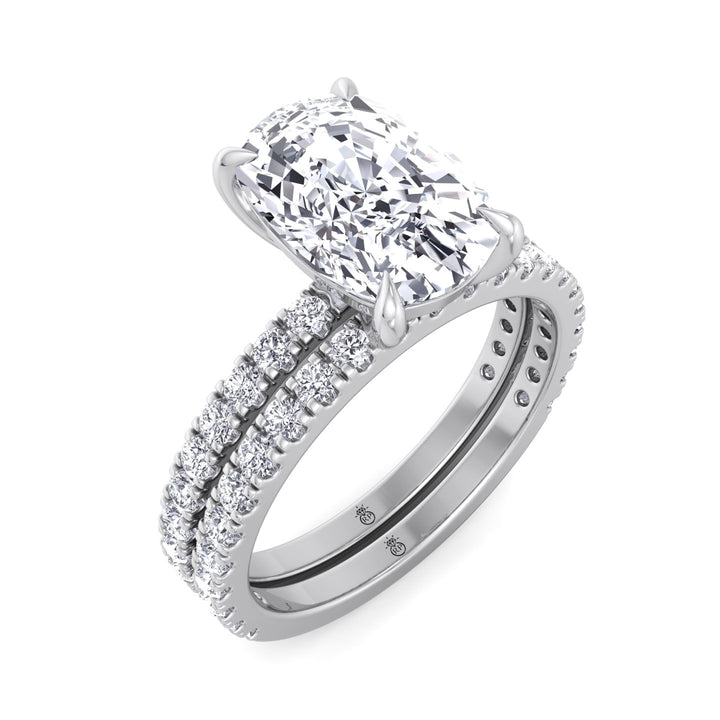 Matching Pave Wedding Band (0.29 CT)