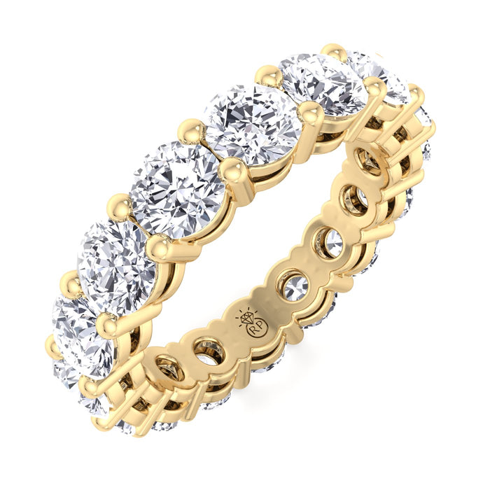 Classic Round Cut   Eternity Band