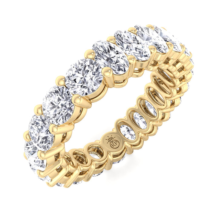 Double Shape - Oval &amp; Round Eternity Band