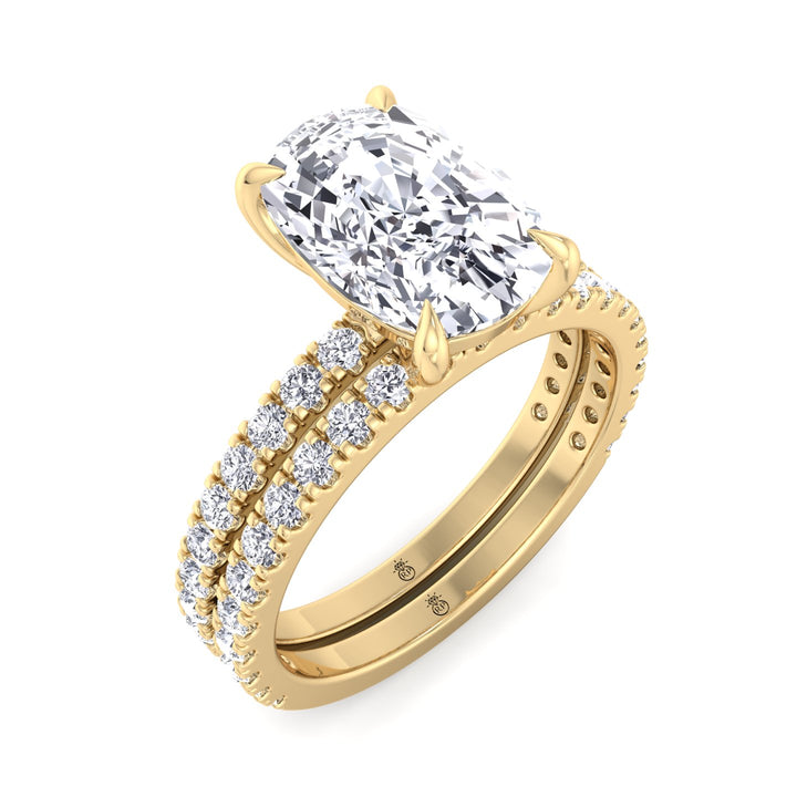 Matching Pave Wedding Band (0.29 CT)
