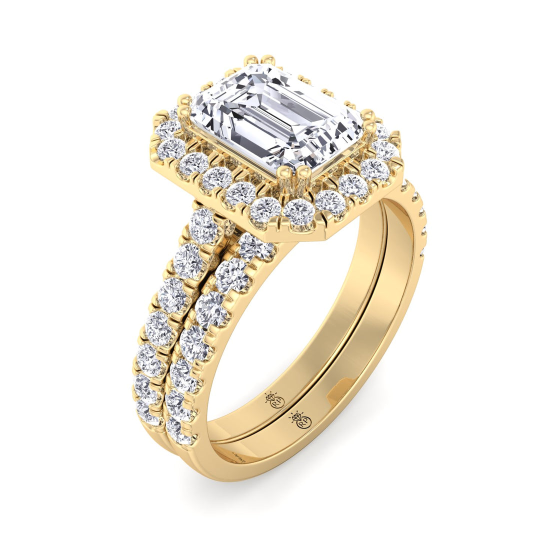 Matching Pave Wedding Band (0.47 CT)