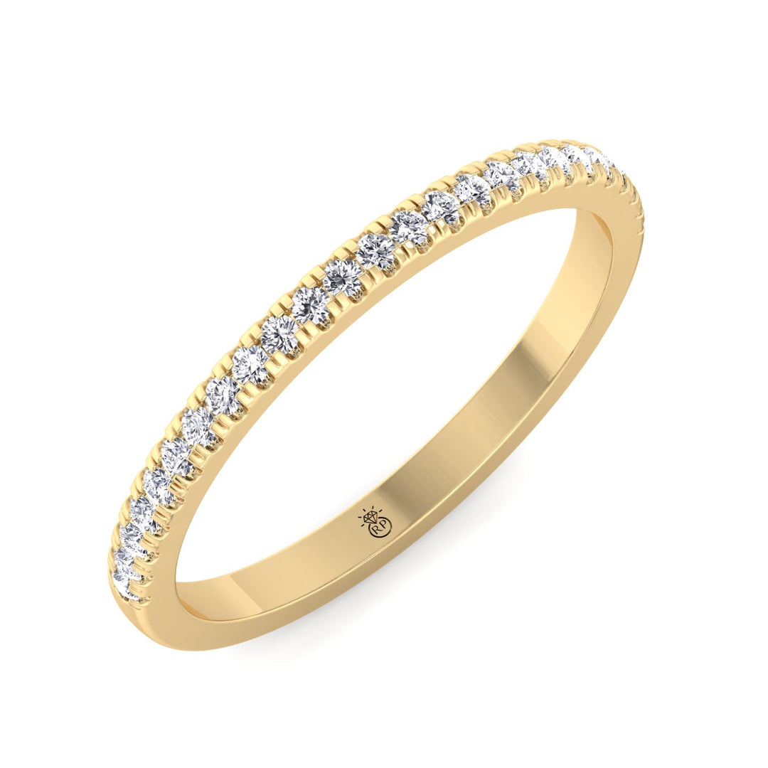 Wedding Band  (0.08 CT)