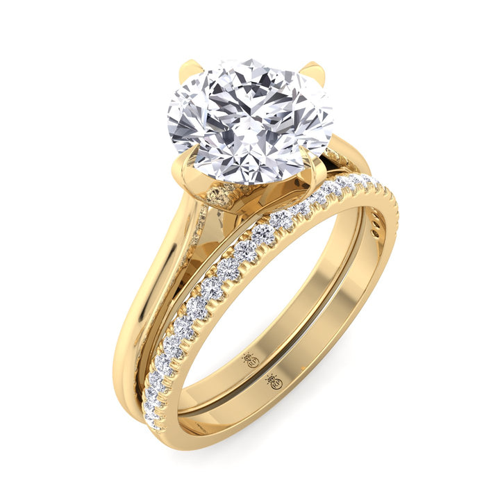 Pave Wedding Band (0.08 CT)
