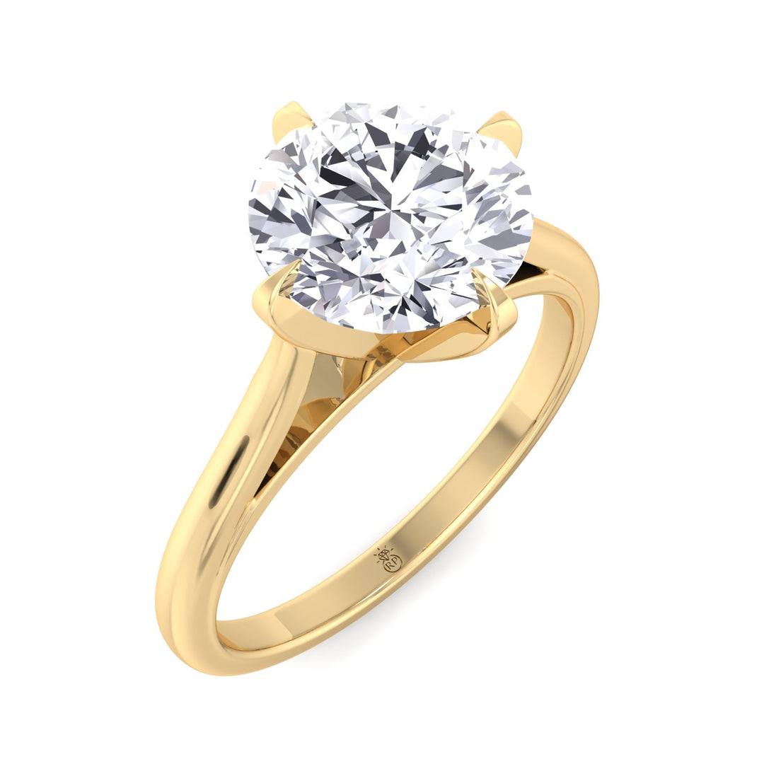 Round Cut Solitaire Engagement Ring