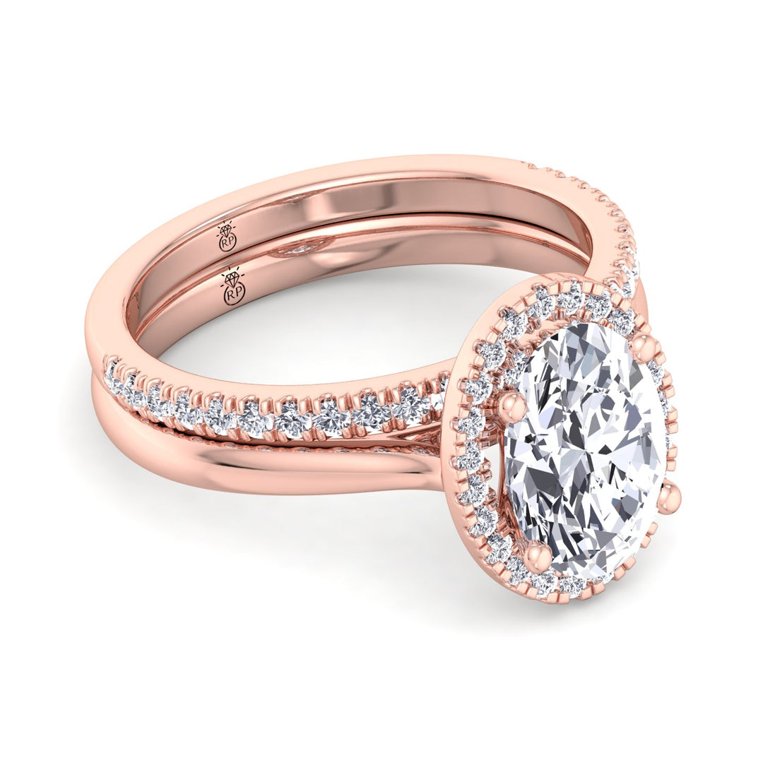 Matching Pave Wedding Band (0.16 CT)