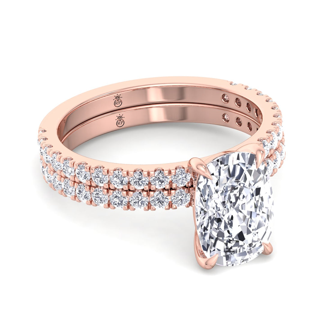 Matching Pave Wedding Band (0.29 CT)