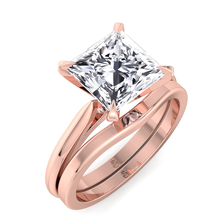 3mm Plain Wedding Band with Curve
