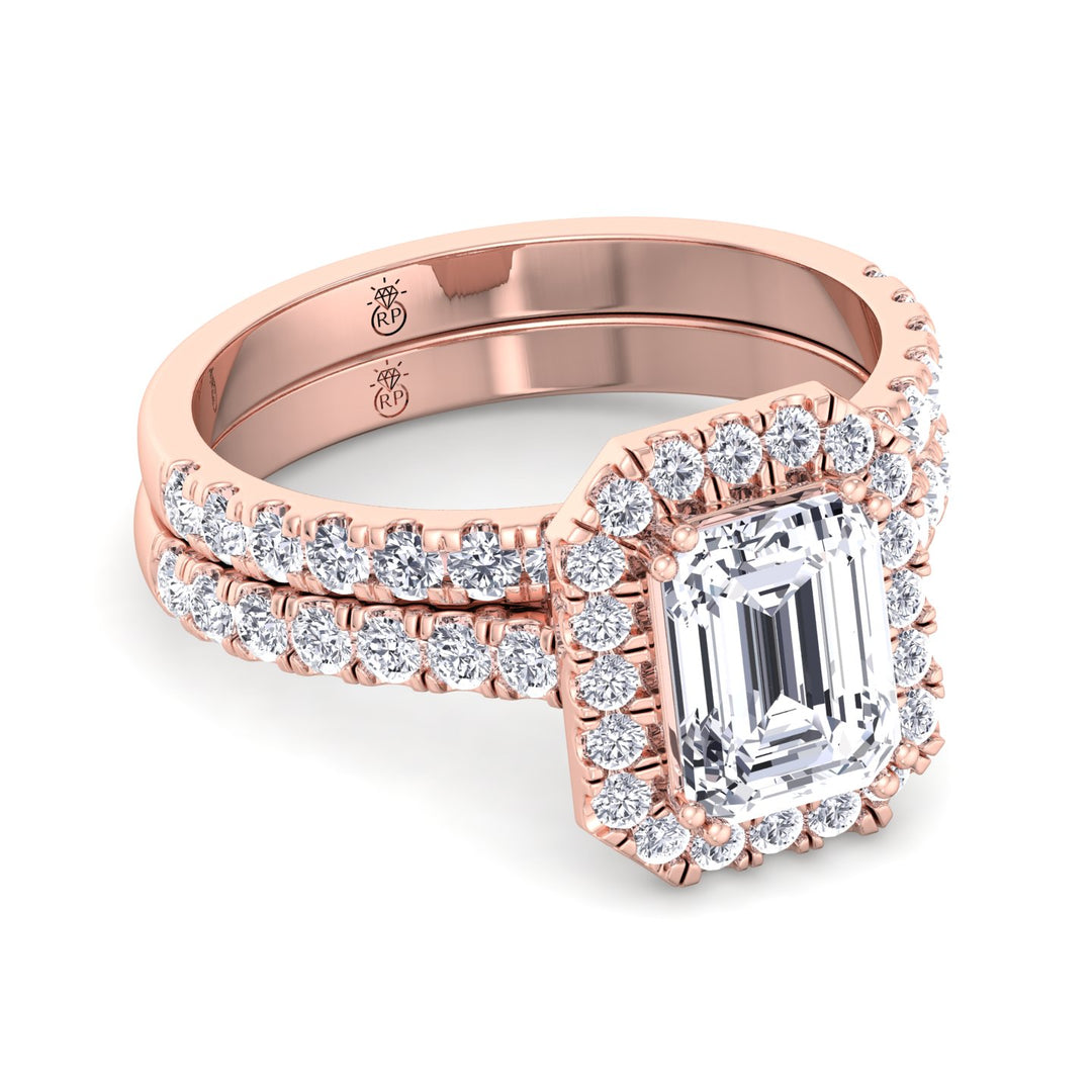 Matching Pave Wedding Band (0.47 CT)