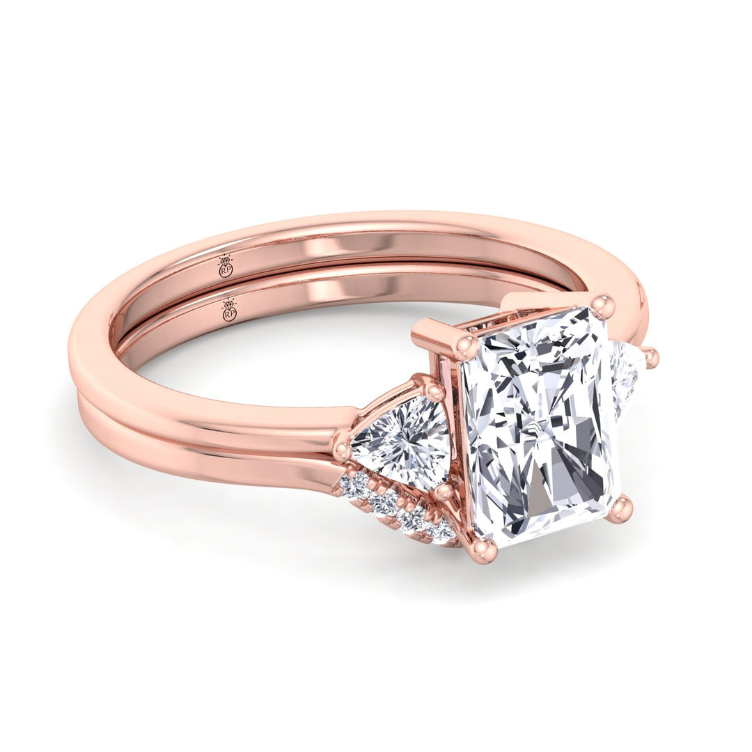 Wedding Band with Curve (0.025 CT)