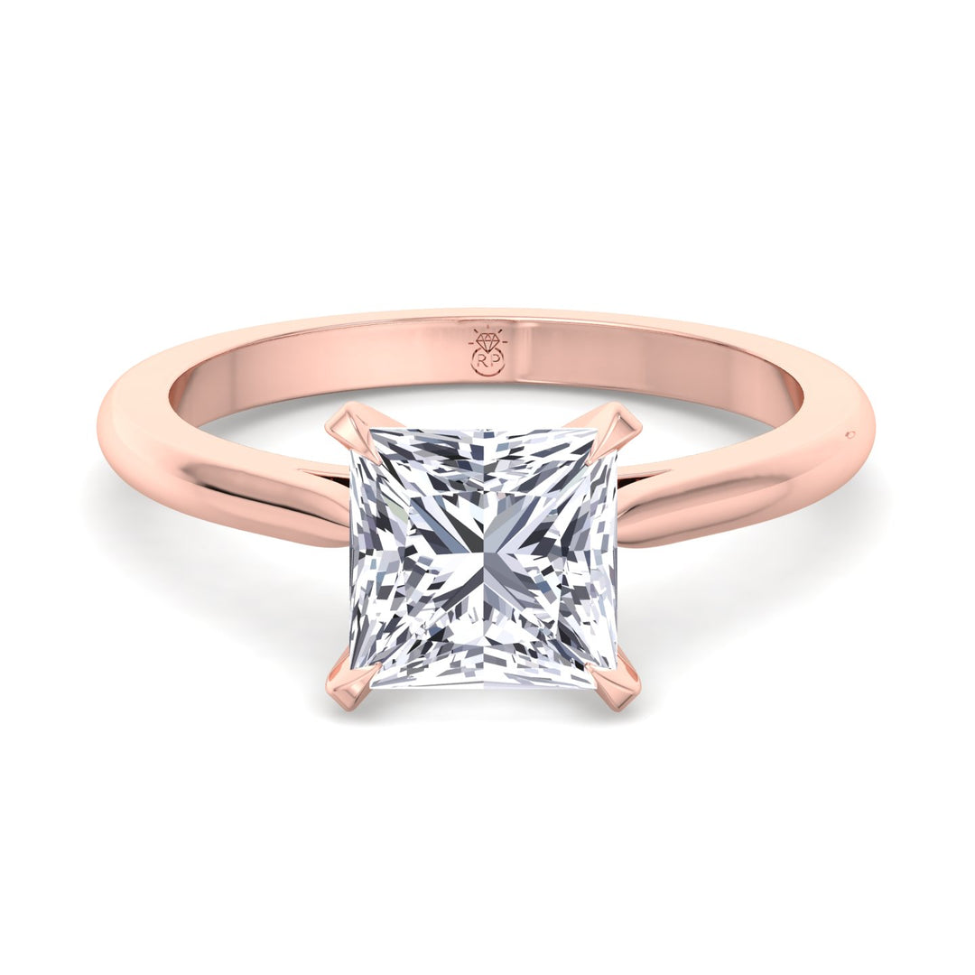 Princess Cut Solitaire Engagement Ring
