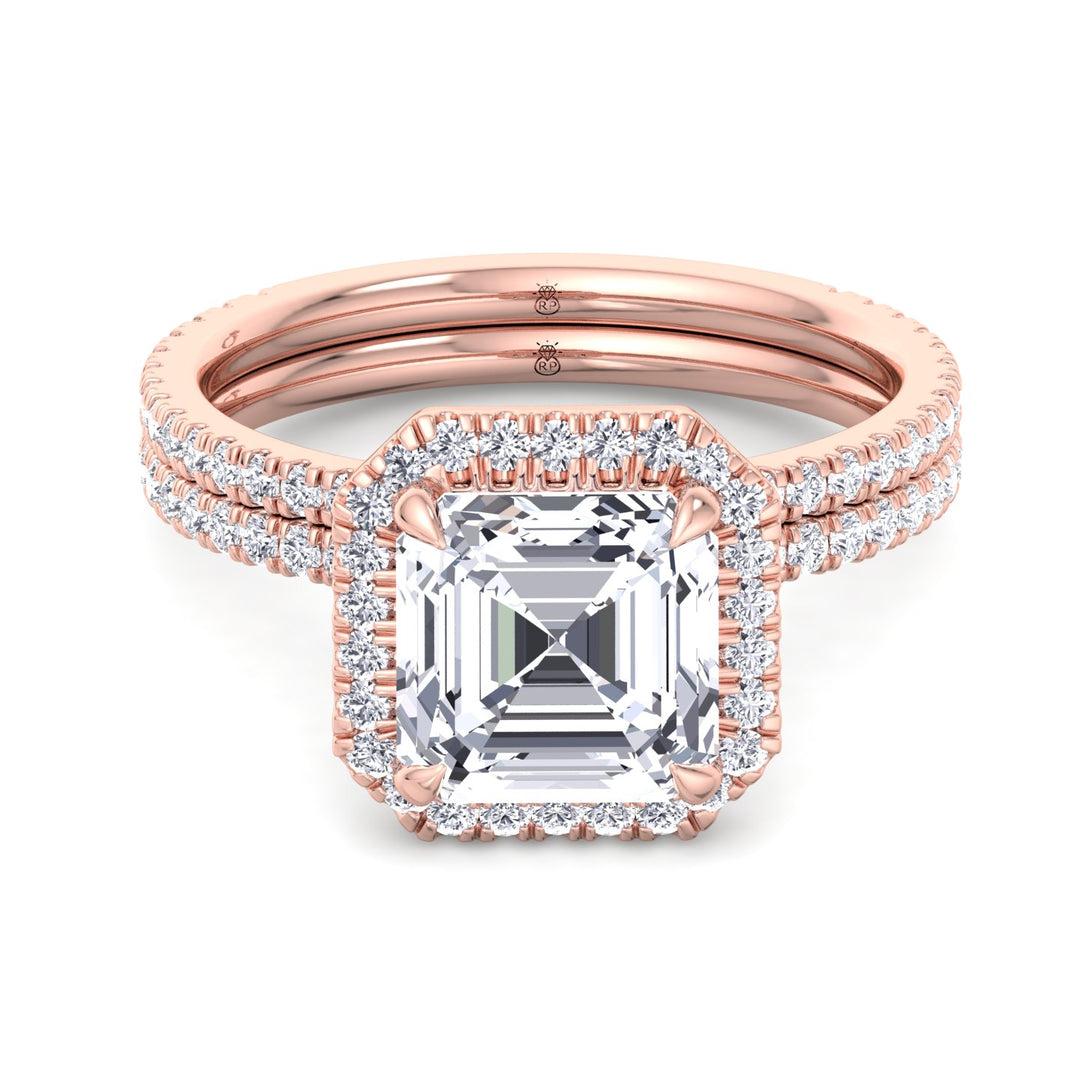 Matching Pave Wedding Band (0.34 CT)