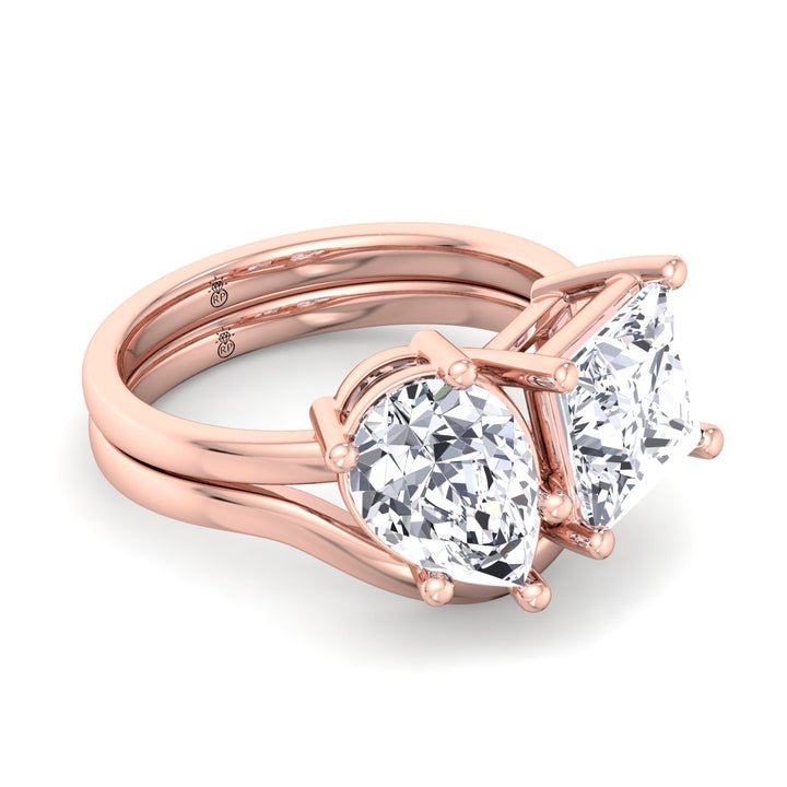 3mm Plain Wedding Band with Curve