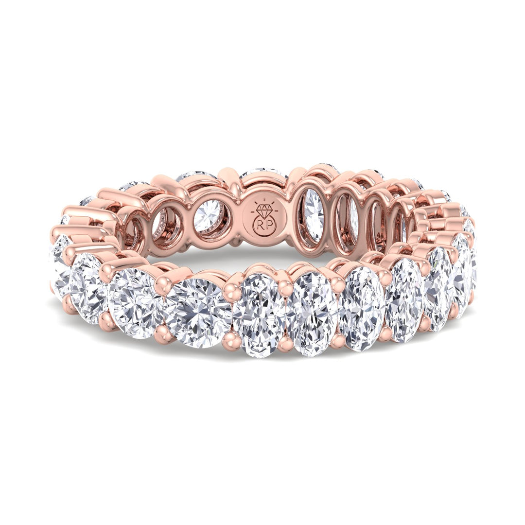 Double Shape - Oval &amp; Round Eternity Band