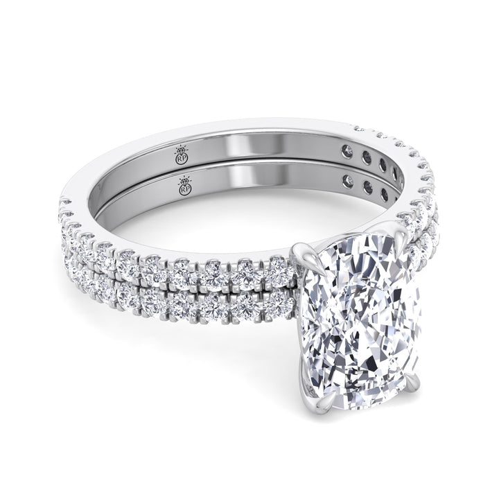 Matching Pave Wedding Band (0.29 CT)