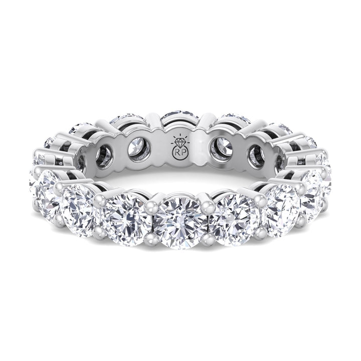 Classic Round Cut   Eternity Band