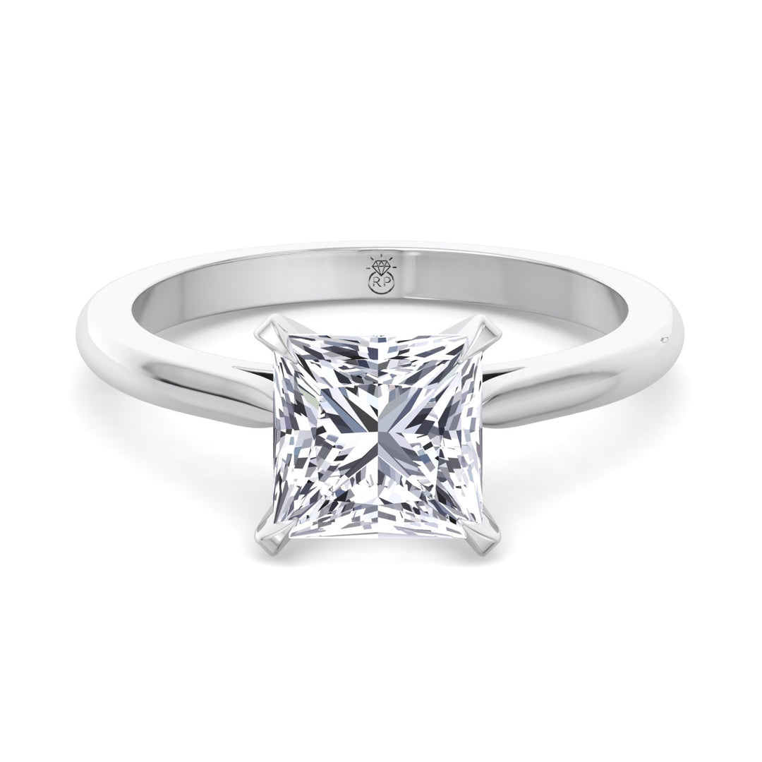 Princess Cut Solitaire Engagement Ring