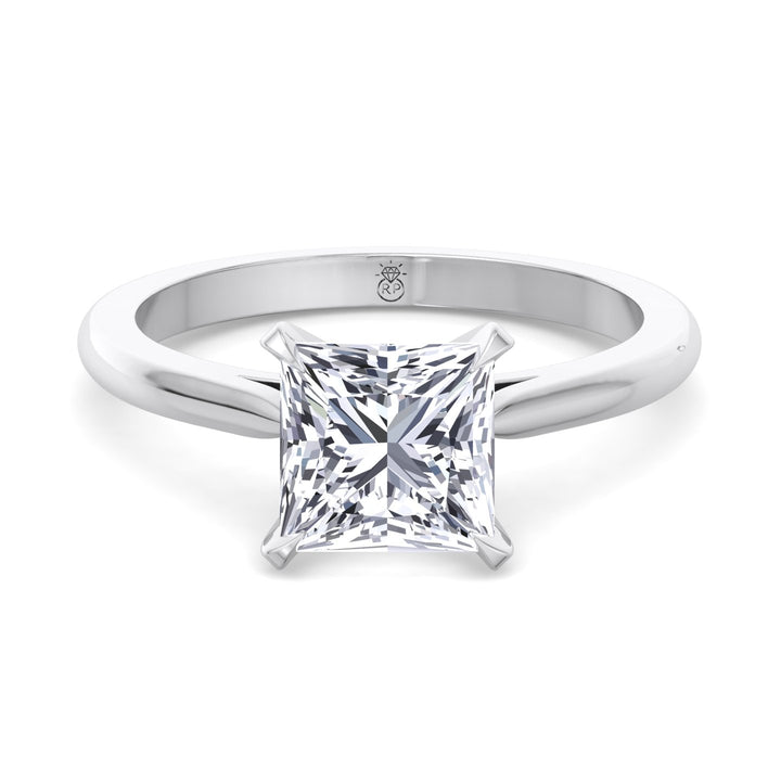 Princess Cut Solitaire Engagement Ring
