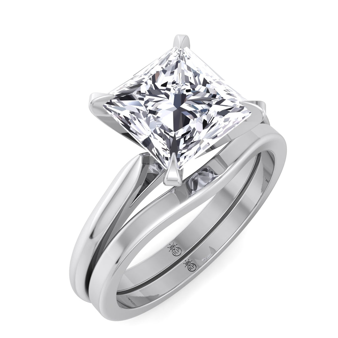 3mm Plain Wedding Band with Curve