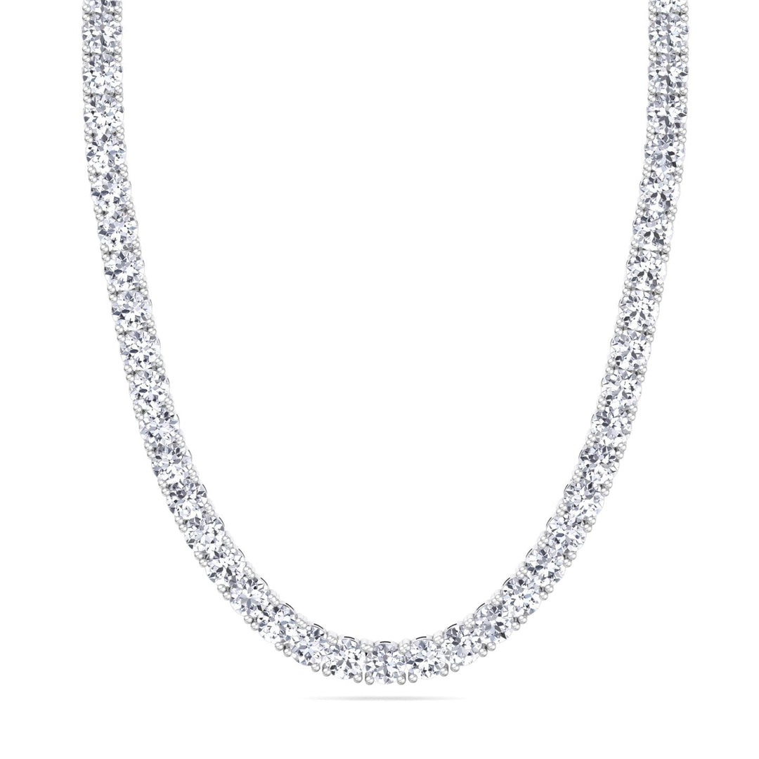 Private Sale - 10ct  Tennis Chain in 14k White Gold 22 Inches