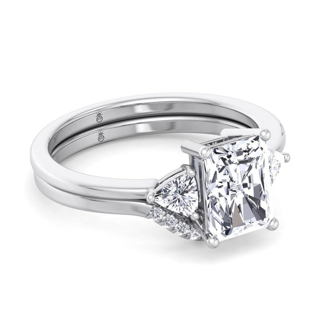 Wedding Band with Curve (0.025 CT)