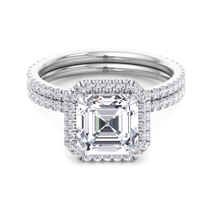 Matching Pave Wedding Band (0.34 CT)