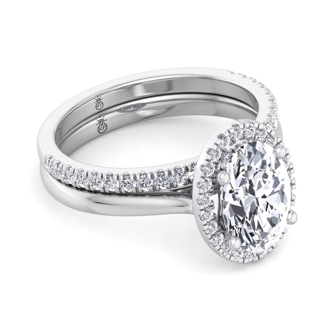 Matching Pave Wedding Band (0.16 CT)