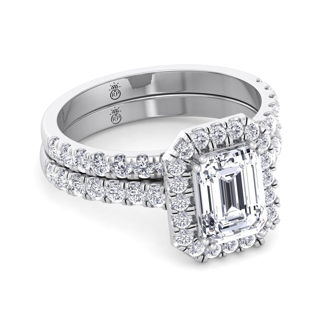 Matching Pave Wedding Band (0.47 CT)