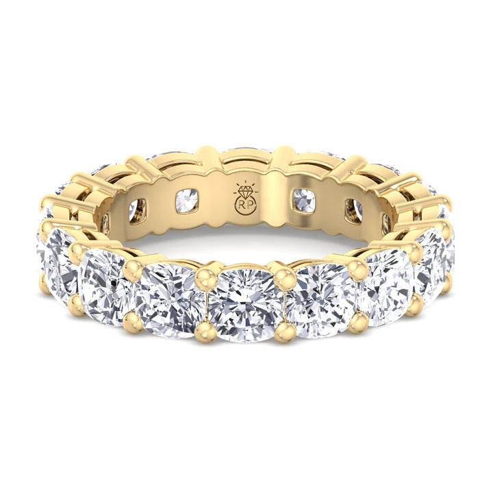 Cushion Cut   Eternity Band