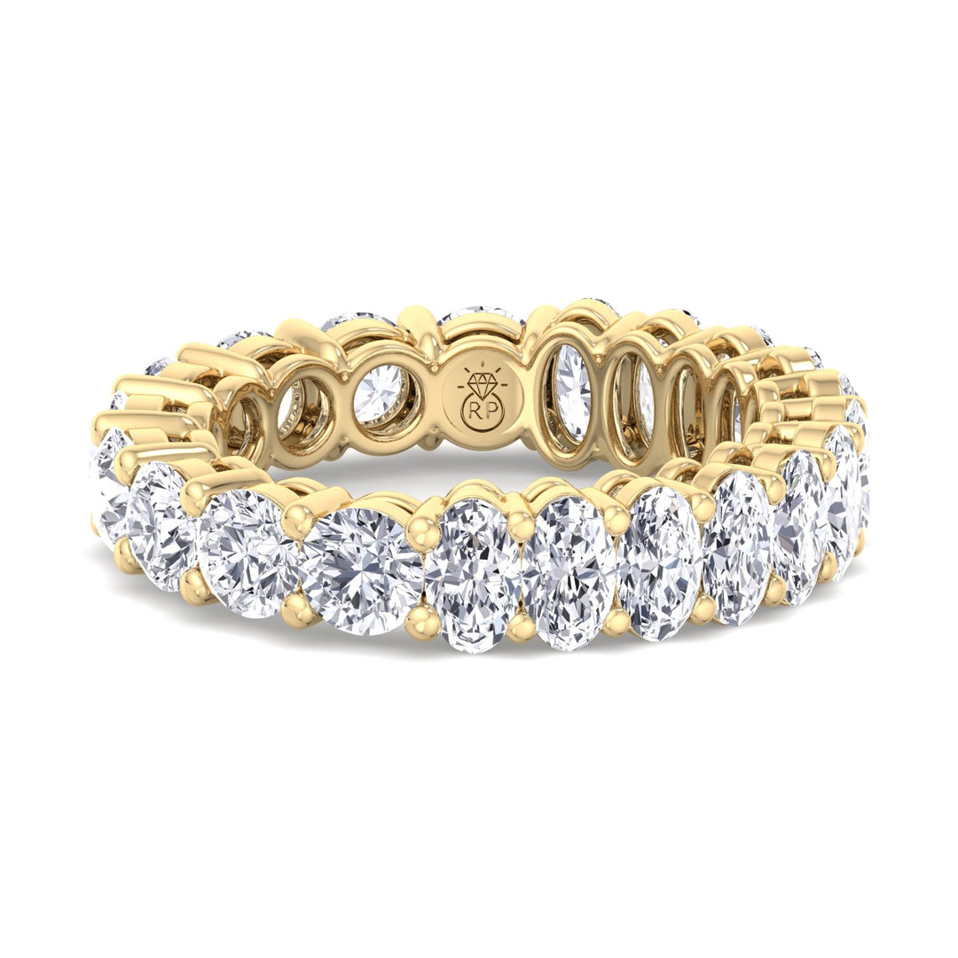 Double Shape - Oval &amp; Round Eternity Band