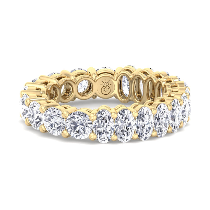 Double Shape - Oval &amp; Round Eternity Band