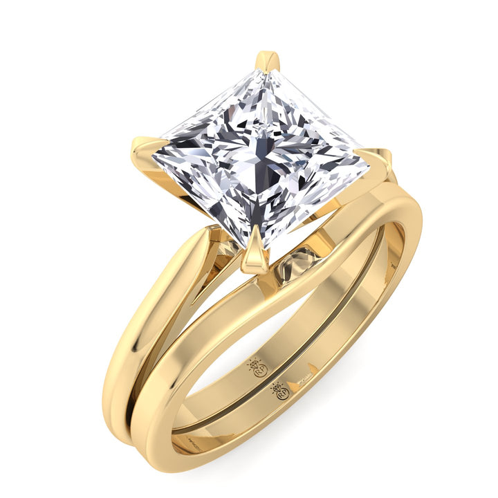 3mm Plain Wedding Band with Curve
