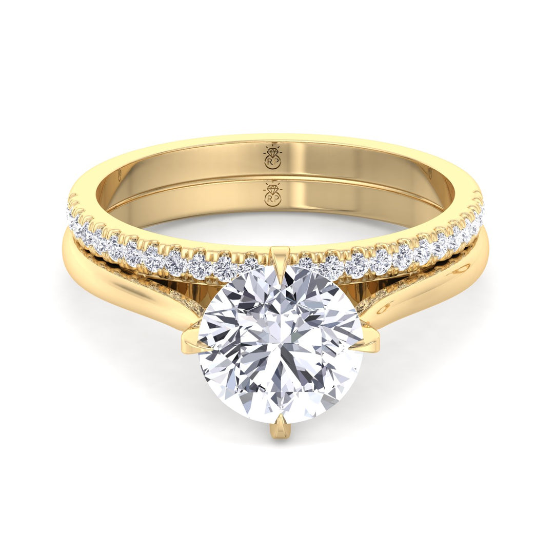 Pave Wedding Band (0.08 CT)