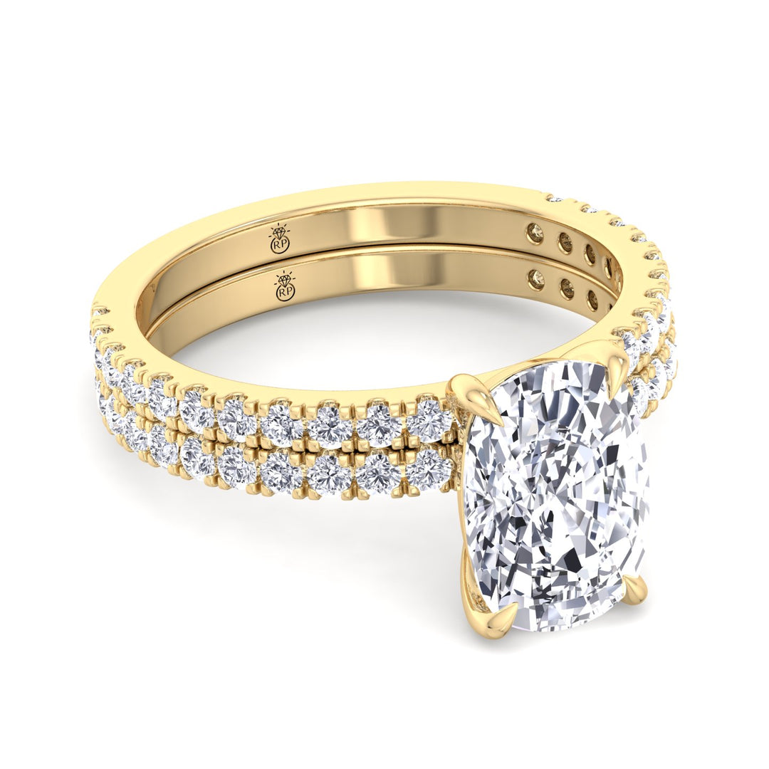 Matching Pave Wedding Band (0.29 CT)