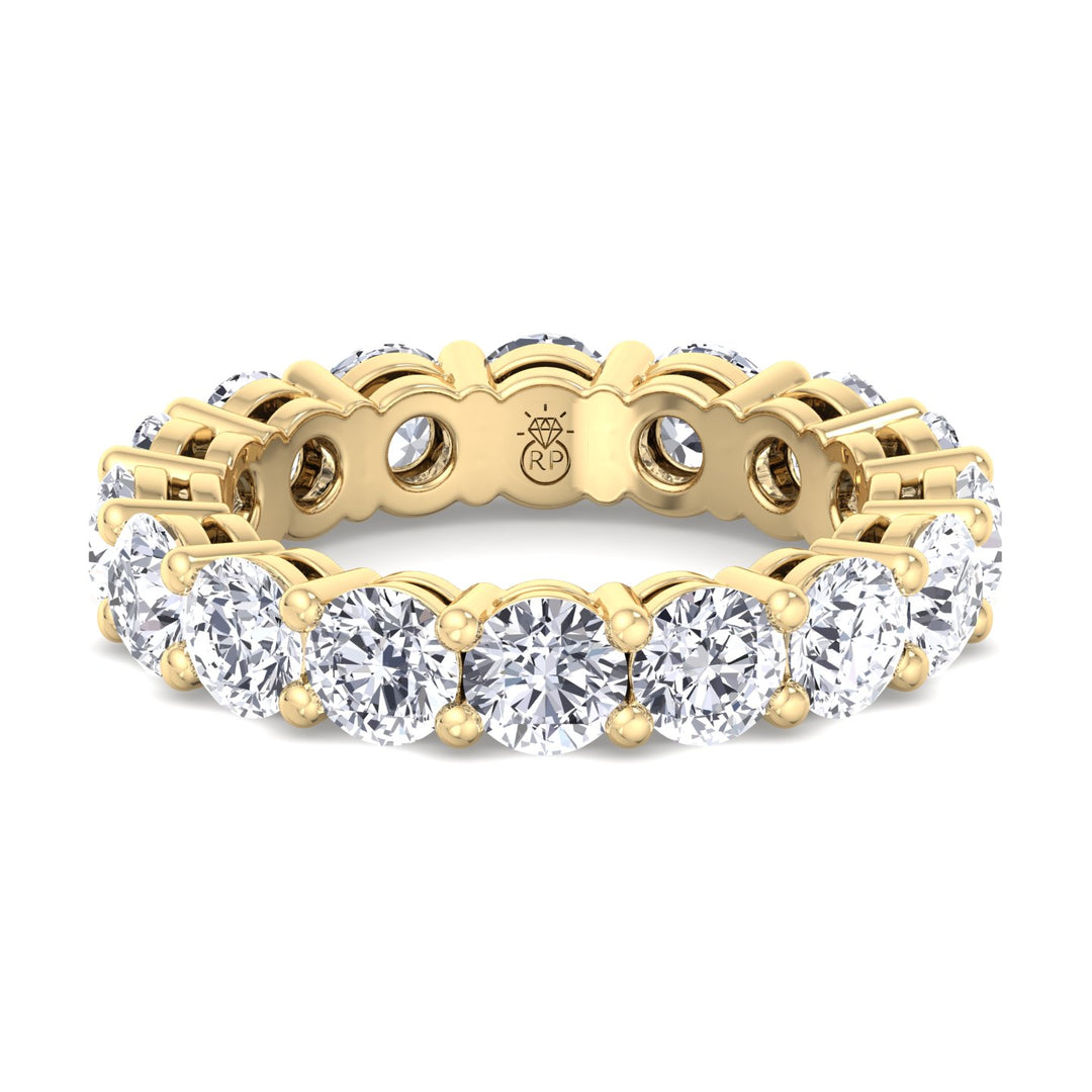 Classic Round Cut   Eternity Band