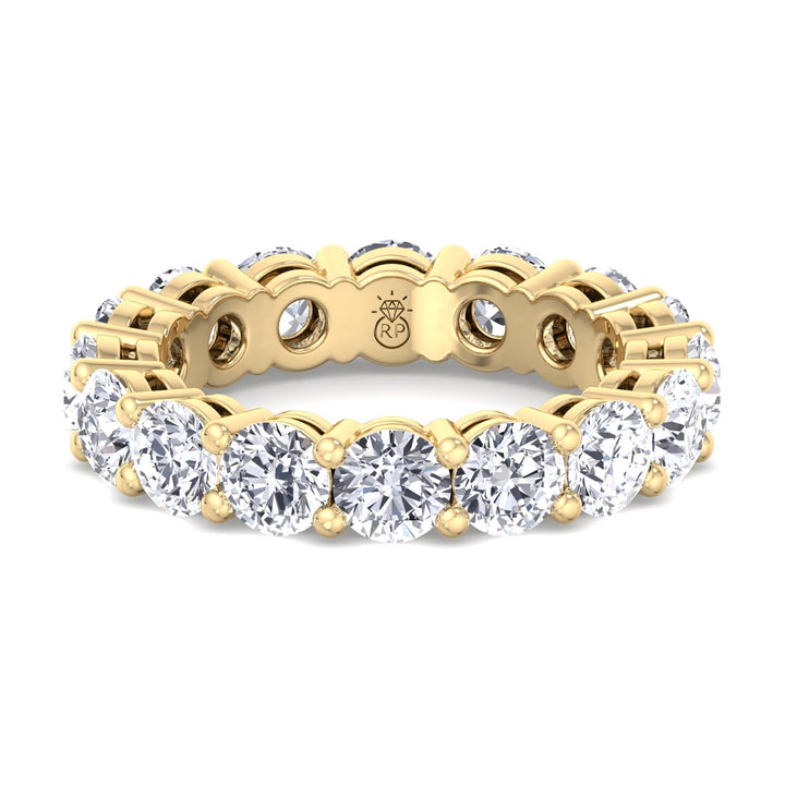 Classic Round Cut   Eternity Band