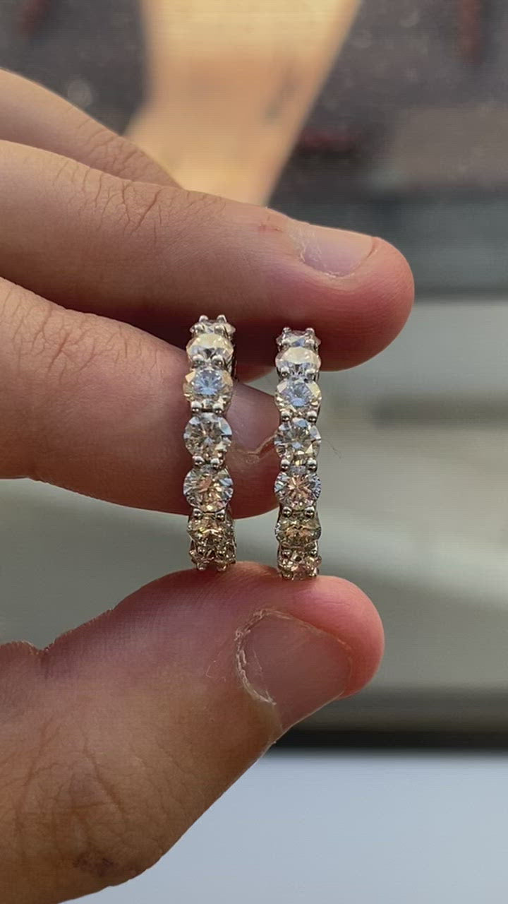 Classic Round Cut   Eternity Band